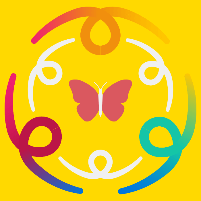 Schön ist der Schmetterling